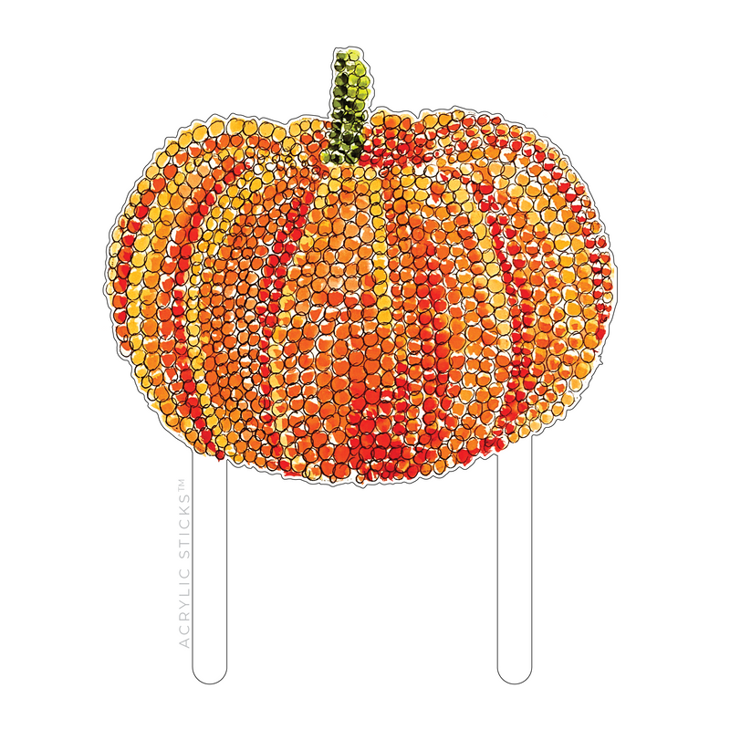 CINDERELLA GOURD SIGNATURE STYLE SERIES ACRYLIC CAKE TOPPER