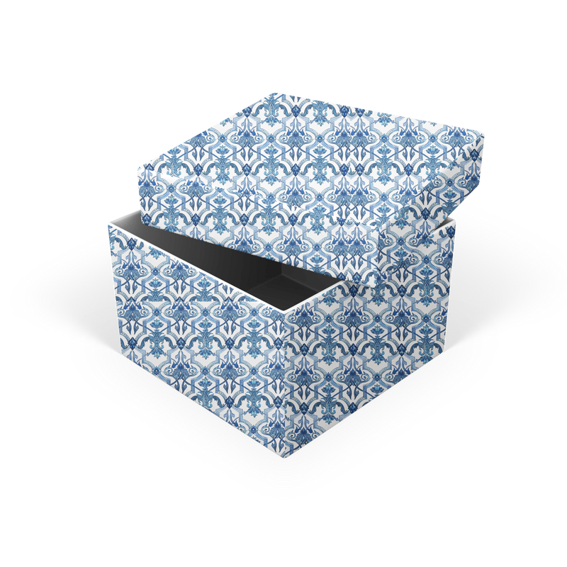 MEDITERRANEAN TILE TWO-PIECE DESIGNER GIFT BOX*