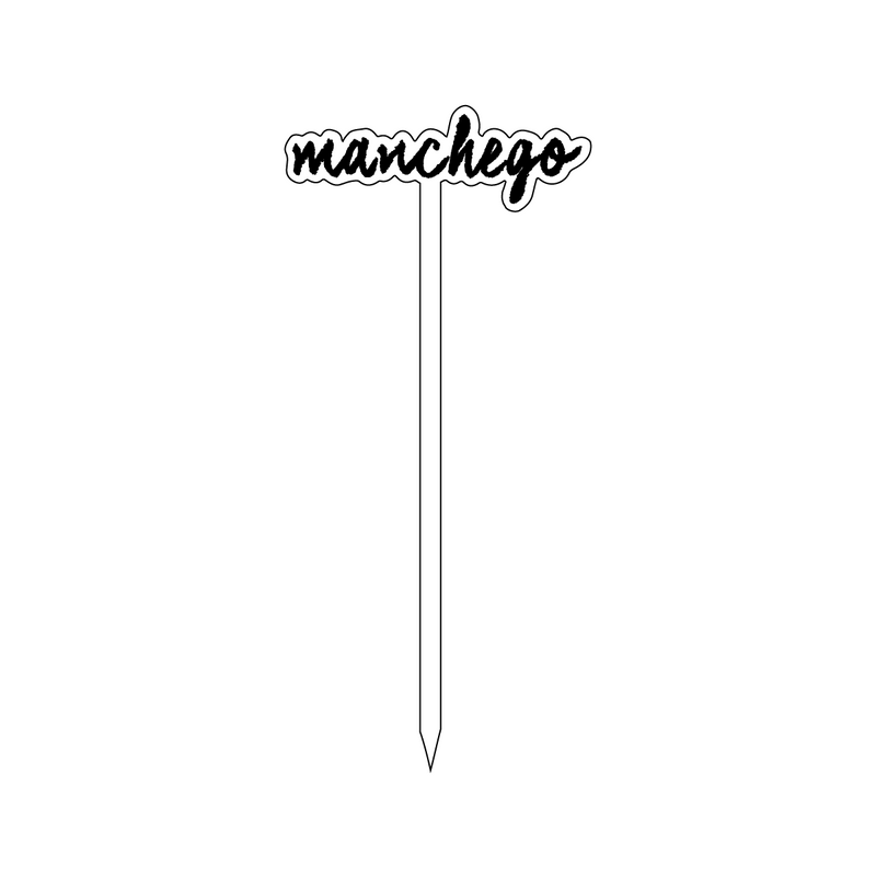 MANCHEGO TEXT FROMAGE STICK: 4 STYLES