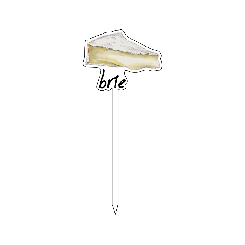 BRIE FROMAGE ACRYLIC STICK