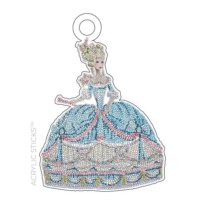 MARIE ANTOINETTE SIGNATURE SERIES ACRYLIC GIFT TAG