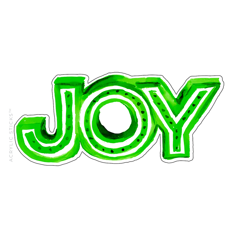 'JOY' GREEN ACRYLIC CHARCUTERIE & ENTERTAINING BOARD